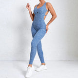 Fongt Adjustable Shoulder Strap Yoga Dance Belly Peach Hip Sports Stretch Tight Suit-Outfit