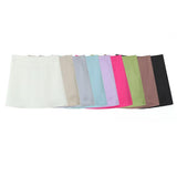 Spring Style Classic Holiday Shorts, Solid Color Shorts, Half Skirt, A-Shaped Skirt.-Outfit