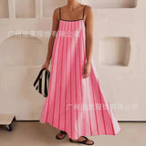 Fongt Bump Cotton Leprosy Sling Dress 2025 Spring And Summer New
