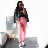 Fongt Women's Spring And Summer High-Waisted Leisure Trousers Slim Slimming Suit Trousers Ladies Trousers Autumn Professional Pants