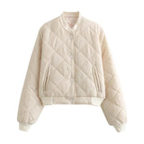 Fongt 2025 Women's New Comfortable Casual Short Cotton Jacket Jacket A19847
