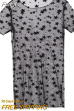 Women Swimwear Beachwear Beach Wear Black Mesh See-through Shirt Short Sleeve Blouse Round