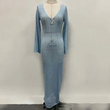 and winter beach skirt female sexy knitted hollow beach bikini swimsuit cover-up sun protection dress Vestidos-Outfit
