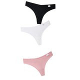 G-string Panties Cotton Women's Underwear Sexy Panties Female Underpants Thong Solid Color Panty Lingerie T Back