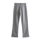 Asymmetrical Vest 9427556 Low Waist Straight Trousers 1478229 Set-Outfit