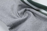 Star Patch Baggy Sweatpants-Outfit
