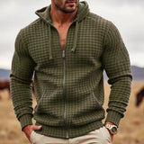 Fongt Version Of The 2025 Autumn Men's Coat Casual Jersey Wish Bump Color Zipper Shirt Multi-Color Multi-Code Cardigan