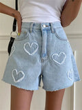 Girl Heart Patch Denim