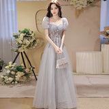 Evening Dress Dress Female Senior Sense High-End Light Luxury Small Sentient Day Wedding Dress Adult French Fugitive Princess Graduation