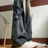 Fongt And Autumn High-Rise Jeans 2025 Winter New Design Oversize Handsome Couple Trousers