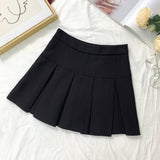 Fongt Skirt Female 100-Folded Skirt 2025 New High-Rise Small Small Man A-Word Short Skirt College Style