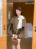 Fongt Xixi 2025 Autumn New White Standard Temperament Elegant Thousand Gold Wind Long-Sleeved Coat Cape Woman 86100