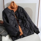 Winter Solid Down Cotton Jacket Women Lightweight Female Loose Cotton Padded Jacket Casual Puffer Jacket Women