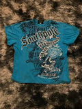 Fongt New Concert T-Shirt Summer Korean Version Of Fashion Print Short-Sleeved Loose