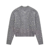 Autumn Pearl Knitted Pilot Jacket 9598197-Outfit