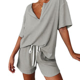 2 Pieces Knitting Pajamas