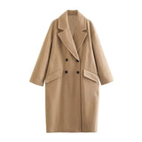 Fongt Women's Clothing Explosion In The Long Wind Coat Coat New Design Fashion