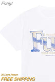Graphic T-shirt Women 2023 Summer Clothes Korean Style Short Sleeve Fashion T-Shirts Female Casual Tee Shirt Tees