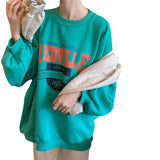 Fongt Round Collar Thin Long-Sleeved Hoodie Female Fashion Fall 2024 New Korean Version Student Coat Jacket Women's