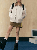 Fongt Brown Cleanfit Bump Color Jacket Coat Female Spring And Autumn Design Sense Lapel Versatile Niche Top Tide-Outfit