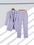 Fongt New Professional Casual Nine-Sleeve Suit Suit Women's Clothing