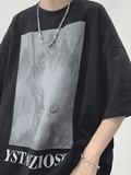 Men's Mist Ghost Graphic Tee-Outfit