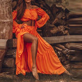 Autumn And Winter New Sexy Navel Skirt Suit INS Leisure Style Belt Two-Piece Set-Outfit