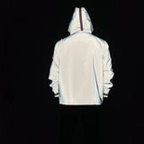 Heavy Industry Functional Reflective Jacket Men's Outdoor Tactics Multi-Pocket Overalls Hooded Jacket Storm Suit Men-Outfit