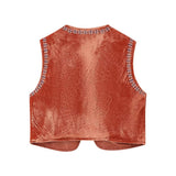 And Winter New Beaded Embroidered Velvet Vest 6895232-Outfit