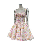 Age-Ded-Sle-Hour Niche Design-Sensitive Ballet One-Word Drawstring Poncho Dress