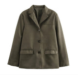 Fongt Women's Explosion Vintage Vintage Jacket Jacket