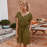 Short Sleeve Wide Leg