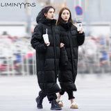 Coat For Women Autumn Warm Thick Long Puffer Winter 2022 Ladies Down Jackets Couple Models For Men And Women Parka