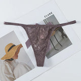 Lace Sexy Thong Women's Back Hot Bow Bikini Low-Waisted Breathable