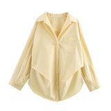 Fongt Homemade New Women's Classic Fashionable Silk Shirt 3067026