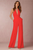 Fongt Spring Casual Jumpsuit Ebay Sexy Sleeveless Hanging Neck