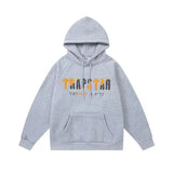 Rainbow Gradient Letter Tiger Head Printing Ins Trendy Sweater Trousers Jogging Suit-Outfit