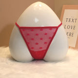 Fongt And Korean Transparent Lace Thong Women Feel Scarless Solid Color Dots To See The Hot High-Sladen Shorts