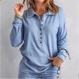 Fongt Color Sweater Women's Single Breasted Lapel Long Sleeve Loose Casual Bottom Jacket Autumn Winter New-Outfit