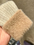 Warm Sweater Pullover Women Slim Thicken Plush Velvet Lined Knitwear Jumper Korean Half Turtleneck Poleras Soft Knit