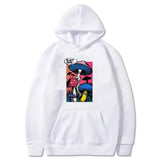 Sweatshirt Colorful Mushroom Print Hooded Casual