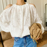 Fongt New Women's Clothing Lady Wind Shirt Women's Cheaque Chiffic Shirt French Long Sleeve Design