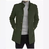 Fongt New Hair, The Man's Coat, The Long Zipper Coat In The Long-Winded Coat And The Two Open Shirts