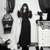 Summer 2024 New Halloween Witch Hoodie Cos Witch Halloween Dress-Outfit