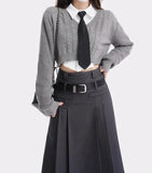 Girl Pleated Midi