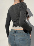 Grunge Lace Crop