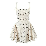 Fongt Temperament Dress Women 2025 Spring New Elegant Wind Strap Design Feel Solid Color Sling