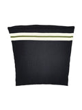 Knit Striped Bandeau Crop Top-Outfit