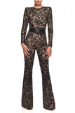 四风 Composite Lace Temperament Trousers