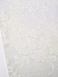 Lace See through Backless Tie Up Bandeau Top-Outfit